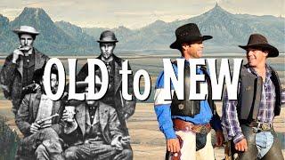 Historical Cowboys Showcased by Modern Cowboys