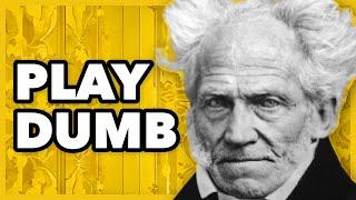 You'll NEVER Want to Be Smart Again | SCHOPENHAUER's Secret