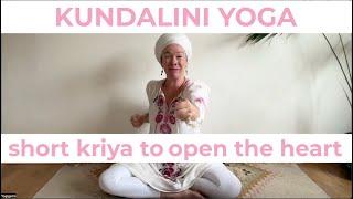 20-minute kundalini yoga kriya to open the heart centre | Short anahata practice | Yogigems