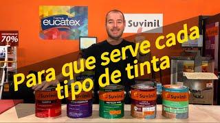 Saiba a Diferença da Tinta Latex Pva, Acrílica, Emborrachada, Esmalte Sintético e Esmalte Base água