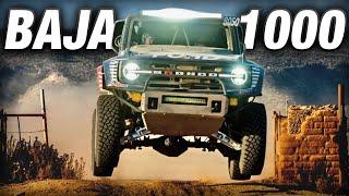 INCREDIBLE off-road racing (Ford Bronco DR @ 2024 BAJA 1000)