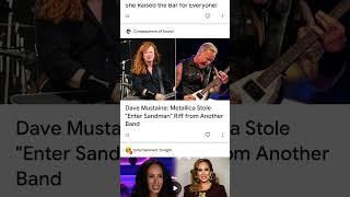 Metallica stole Enter sedman"Riff from another Band #rock #metal #metallica