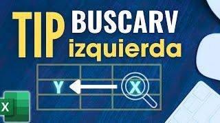 ¡Truco desconocido!  BUSCARV a la Izquierda en Excel ¿Lo sabías?