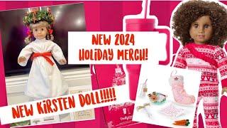 American Girl News & Leaks: New AG Holiday 2024 collection + Kirsten Collector Doll!