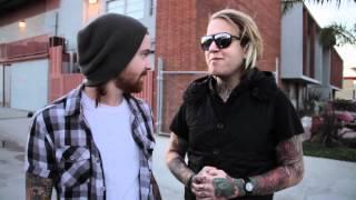 BEST FRIENDS: Fronz and Matty Mullins from ATTILA and MEMPHIS MAY FIRE