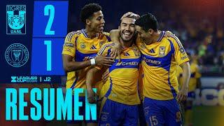  Resumen | Tigres 2 - 1 Miami | Jornada 2 | Leagues Cup 2024