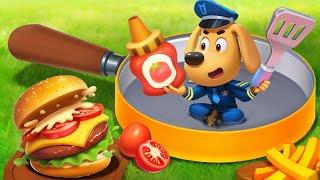 Food Delivery | Safety Tips | Healthy Habits | Kids Cartoons | Sheriff Labrador| BabyBus