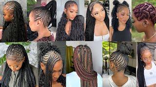 50+ Trendy & Stylish Braids Hairstyle for Black Women | Unique Braiding Hairstyles for Women