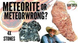 Is it a Meteorite ️ or a MeteorWRONG? 4 Rock IDs for Rockhounders Nov 2024