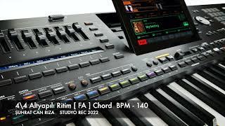 4\4 Ritim  Altyapılı [ FA ] Chord BPM  - 140