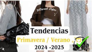 15 TENDENCIAS |2024 ₊˚⊹ PRIMAVERA -VERANO  #Lewkin ₊˚ෆ