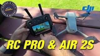 How to Connect The DJI RC Pro To The DJI Air 2S For The First Time