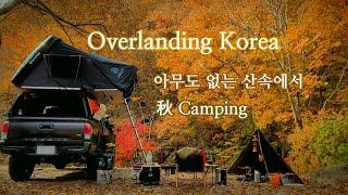 Overlanding Korea 가을 오버랜딩#오지캠핑#아이캠퍼#디스코시리즈