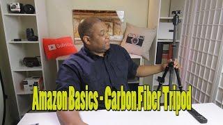 Amazon Basics Carbon Fiber Tripod