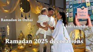 Dubai vlog!  Decorate with me for Ramadan, ASMR Ramadan calendar, Ramadan dresses...