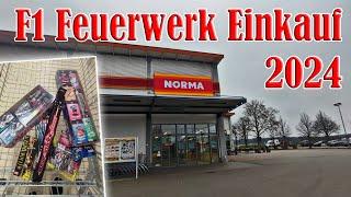 Maximale Vorfreude!  F1 Feuerwerk Einkauf bei Norma 2024 [FULL HD]