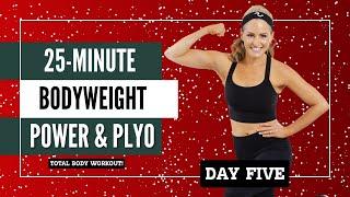 Get Fit In Just 25 Minutes With This No-equipment Power Plyo Workout!