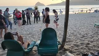 Banda en Playa de Mazatlan