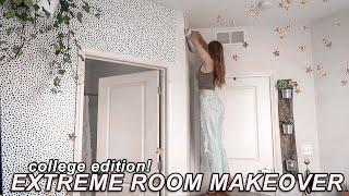 MY EXTREME ROOM MAKEOVER | college apartment edition!!