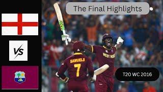 Carlos Brathwaite Remember the Name | England Vs West Indies T20 WC 2016 Final Match Highlights |