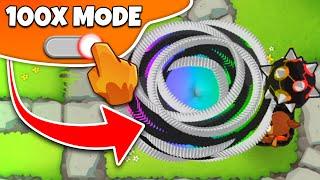 How Far Can Every 100X Tier 5 Go? (Bloons TD 6)