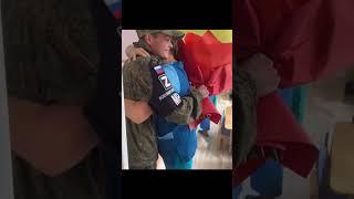 Встреча бойца с любимой сестрой  #вернулсядомой #возвращение