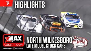 Slide Jobs At North Wilkesboro? | CARS Tour Late Model Stock Car Highlights 10/19/24