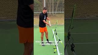 Forehand Volley = L-Shape Wrist