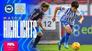 HIGHLIGHTS | Brighton v Leicester City | Women's League Cup