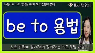 [be to 용법] 예문을 통한 간단 정리! (예정, 의무, 의도, 가능, 운명)