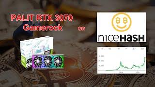 Best Settings of RTX 3070 for Nicehash ETH mining | 60+ MH/s | BTC Mining