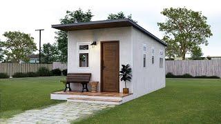 Small House Design  ( 3 x 7  Meters )