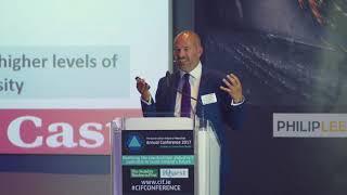 Guest speaker Mark Farmer, CEO of Cast Consultancy at CIF Conference 2017