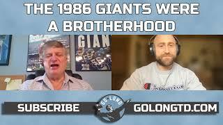 The 1986 New York Giants were a true brotherhood, explains "Once a Giant" author Gary Myers