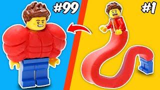 I Made 100 Cursed Minifigures That Will Shock You | FUNZ Bricks