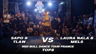 Sapo & TLaw vs Laura Nala & Mel's | HIP HOP 2VS2 TOP 8 | RED BULL DANCE TOUR FRANCE 2024