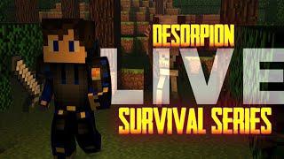 MINECRAFT LIVE  | Survival Series with DesOrpion ( Pocket Edition)