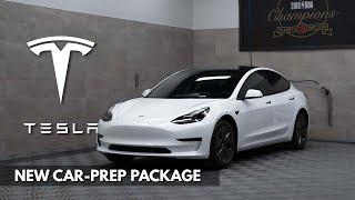 2021 Tesla Model 3 || Brand New Car-Care Prep