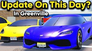 WILL GREENVILLE UPDATE ON THIS DAY?