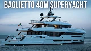 Inside a SUPERYACHT from one of my FAVORITE Shipyards! Baglietto DOM 133 Super Yacht Tour