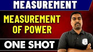 Measurements | Measurement of Power in One Shot | GATE 2023