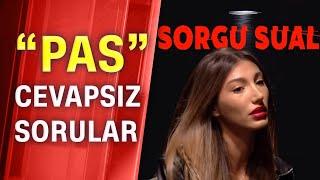 Şevval Şahin'in "Pas" geçtiği sorular! | Sorgu Sual - Özel Klip