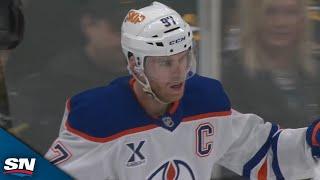 Stuart Skinner Makes Massive Stop, Connor McDavid Capitalizes With Breakaway Goal