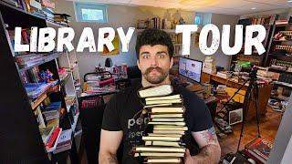 Tour My Incredibly Unorganized Library