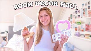 aesthetic room decor haul 🪴 *desk decor + room makeover haul*