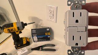 DIY - How to Install/Replace a GFCI Outlet Tutorial