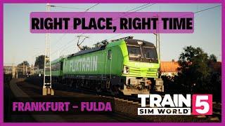 TSW5 | Right Place Right Time | Flixtrain Vectron | Kinzigtalbahn: Frankfurt - Fulda | PZB AFB SIFA