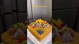 Watch this square cake transformation #cakearttutorials #viralcakevideo #trendingshorts2025