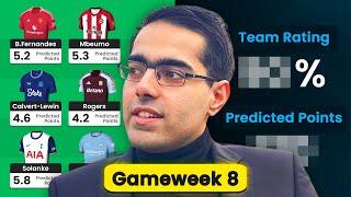 FPL GW8 TRANSFER TIPS & ADVICE! | BigManBakar's Team Reveal | Gameweek 8 | FPL 24/25