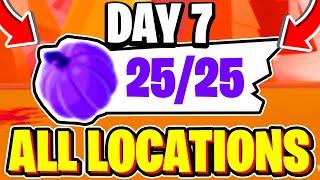 (DAY 7) How To Find ALL 25 PURPLE PUMPKIN LOCATIONS In Adopt Me Halloween Event 2024! Roblox